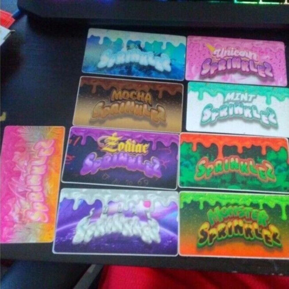 Sprinkles exotics exotic indoor variety promo pack Comes with all stickers you